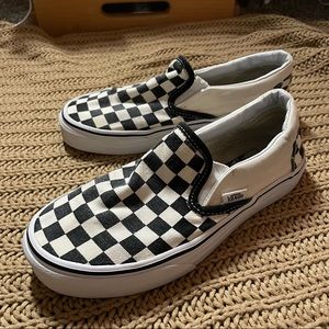 Checkered Vans